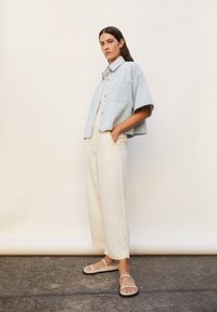 ARMEDANGELS CAARUNUS LINO - Broek - oatmilk