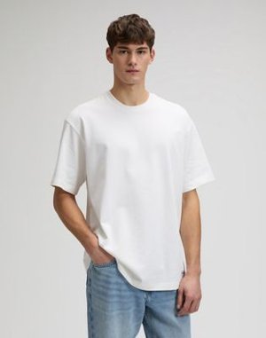 WORKWEAR BOXY TEE - Βασικό μπλουζάκι - bright white