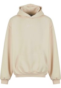 SMALL SIGNATURE ESSENTIAL - Pulover s kapuco - light sand