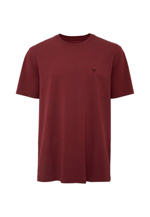 Mavi, MAVI BASICS SHORT SLEEVE TEE - Basic T-shirt - tawny port