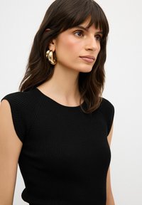 adL TOP - T-shirt - bas - BLACK