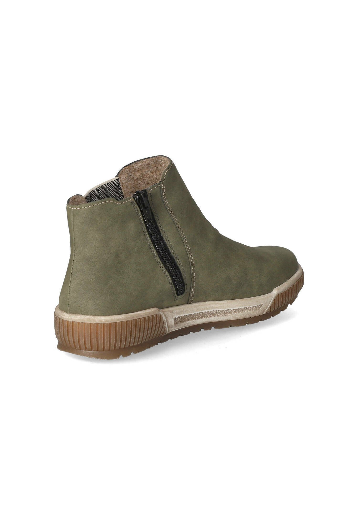 Rieker Damen Slipper Y6461 – Bequeme Chelsea Boots Mit Reißverschluss | Sonnengelb, Bis Gr. 43