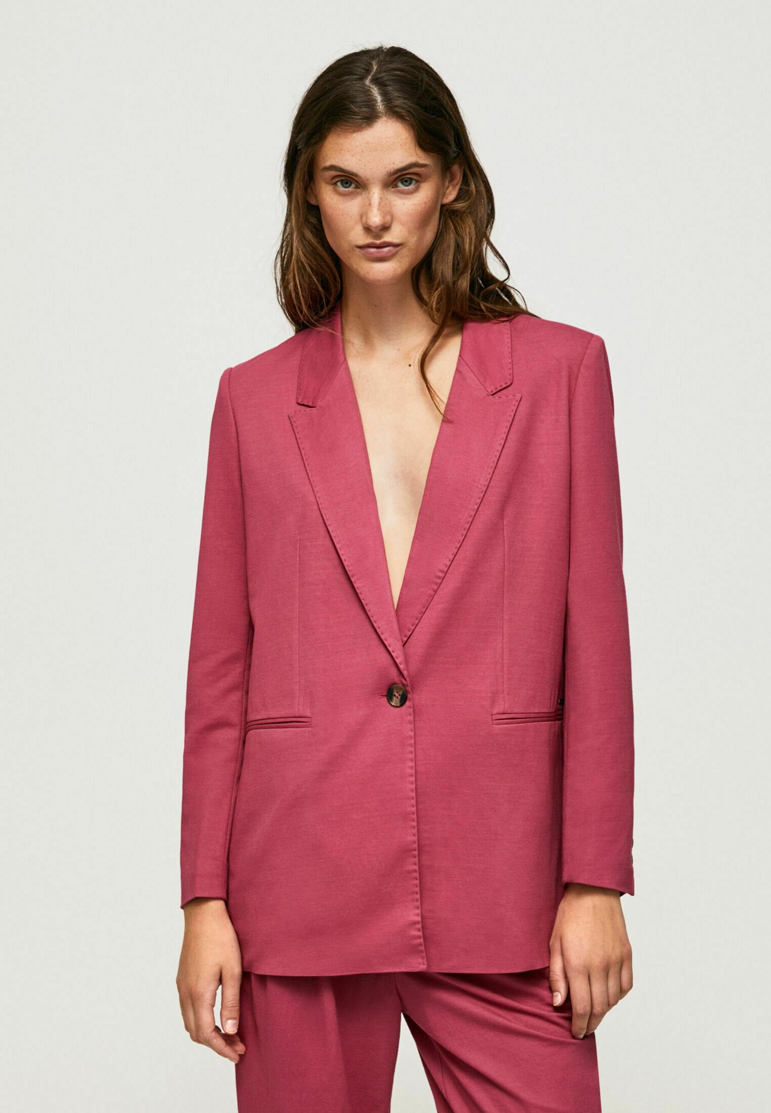 Pepe Jeans - corto - dark blush/rosa -