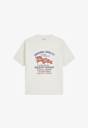 Guess Jeans, T-Shirt print - mehrfarbig weiß