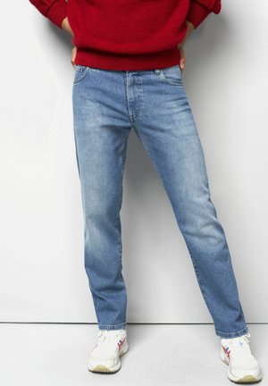 POCKET - Jeans Straight Leg - blau