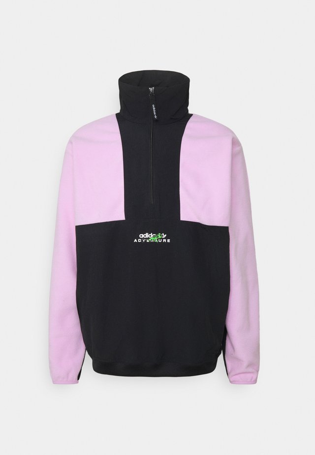 BLOCKED - Sweat polaire - clear lilac/black