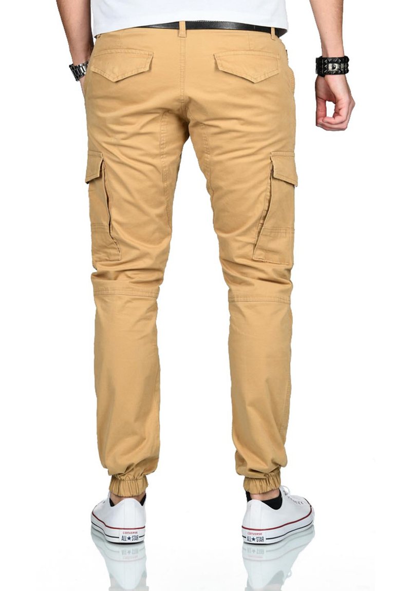 Herren Chinos | Alessandro Salvarini DESIGNER Cargohose beige - CE92588 Herren Chinos | Alessandro Salvarini DESIGNER Cargohose beige - CE92588