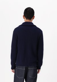GAP CASHSOFT FULL ZIP - Cardigan - navy