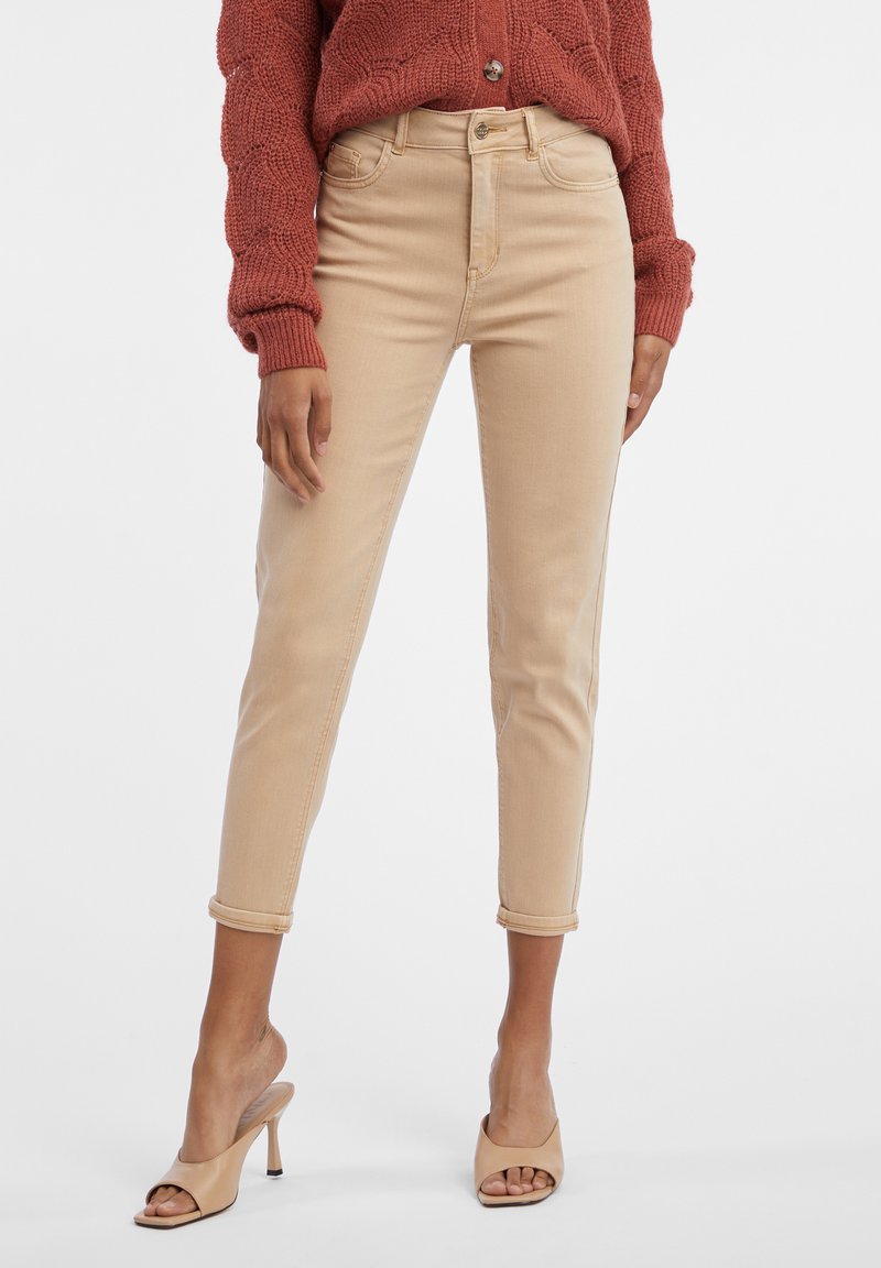 ORSAY MIRTA - Džíny Slim Fit - beige