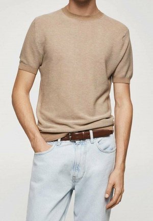 T-shirt imprimé - beige