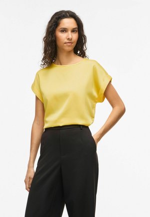 VILA, T-shirt basique - yarrow