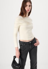 Gina Tricot Topper langermet - turtledove