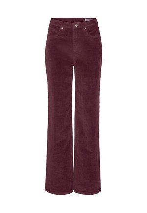 Vero Moda VMTESSA WIDE PANTS - Pantaloni - winetasting