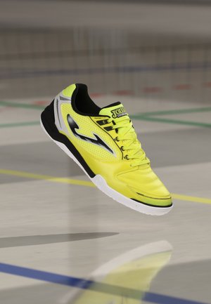 Joma, DRIBLING INDOOR - Футболни обувки за игра на закрито - fluor yellow