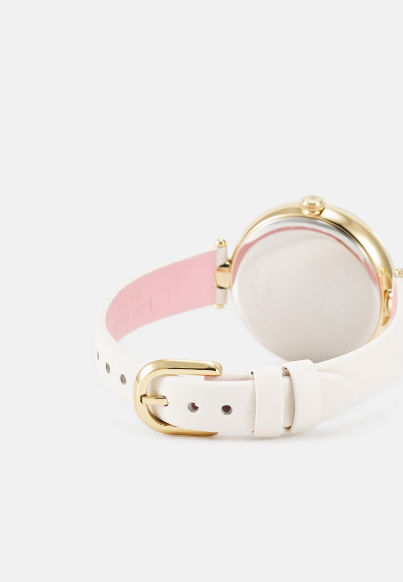 kate spade Blush Pink Leather Strap Gold-Tone Watch NEW Kate Spade Holland Cat Pink Blush Vachetta Leather Strap  main image 4