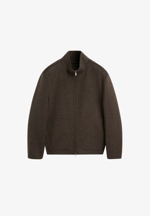 Massimo Dutti, Giacca leggera - dark brown