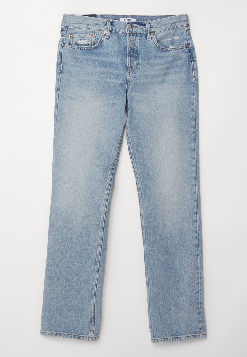 RE/DONE Straight leg jeans blauw denim/bluedenim RE/DONE Straight leg jeans blauw denim/bluedenim