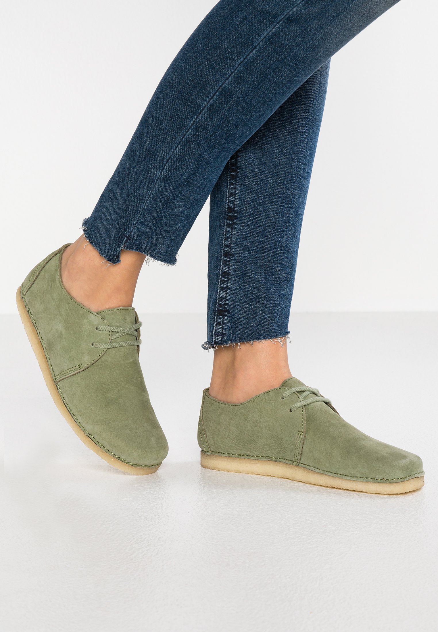 Clarks Originals ASHTON Casual snøresko cactus green Clarks Originals ASHTON Casual snøresko cactus green
