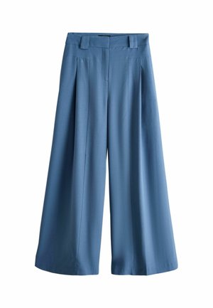 Next, PETITE FIT - WIDE LEG TROUSERS - Pantalon classique - blue