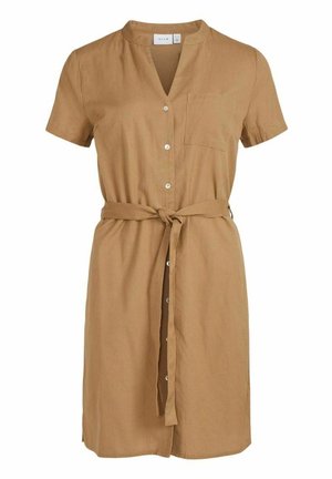 Košilové šaty - beige