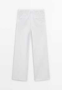 Massimo Dutti Pantalon classique - white