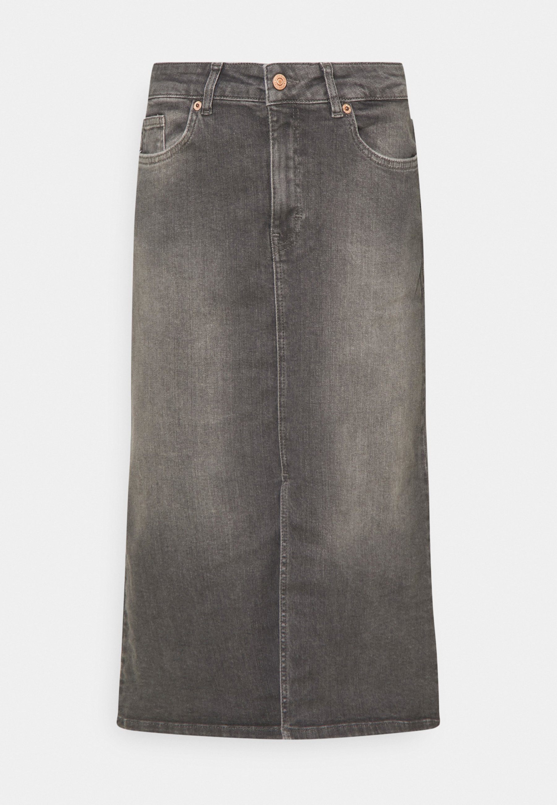 sijonas - grey vintage denim 
