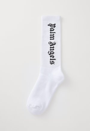 Palm Angels CLASSIC LOGO SOCKS - Chaussettes - white/black