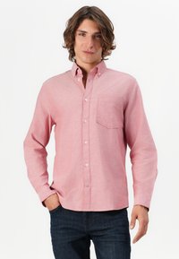TOM TAILOR OXFORD  - Majica - samba red chambray