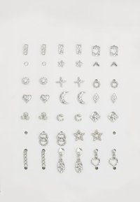 20 PACK - Earrings - silver-coloured