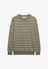 Non selezionato, olive breton stripe