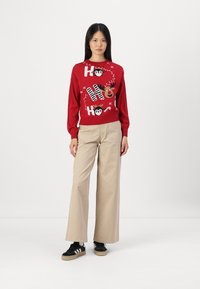 ONLY ONLXMAS BALLOON O NECK BOX - Maglione - chili pepper