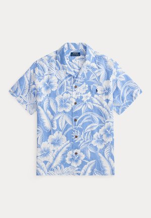 Polo Ralph Lauren, CLASSIC FIT TROPICAL PRINT LINEN SHIRT - Camisa - blue