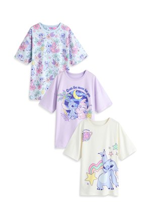 Next REGULAR FIT - LILO AND STITCH 3 PACK  . - Nachtjapon - lilac ecru