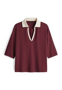 LOOSE FIT POLO - Poloshirt - cassis