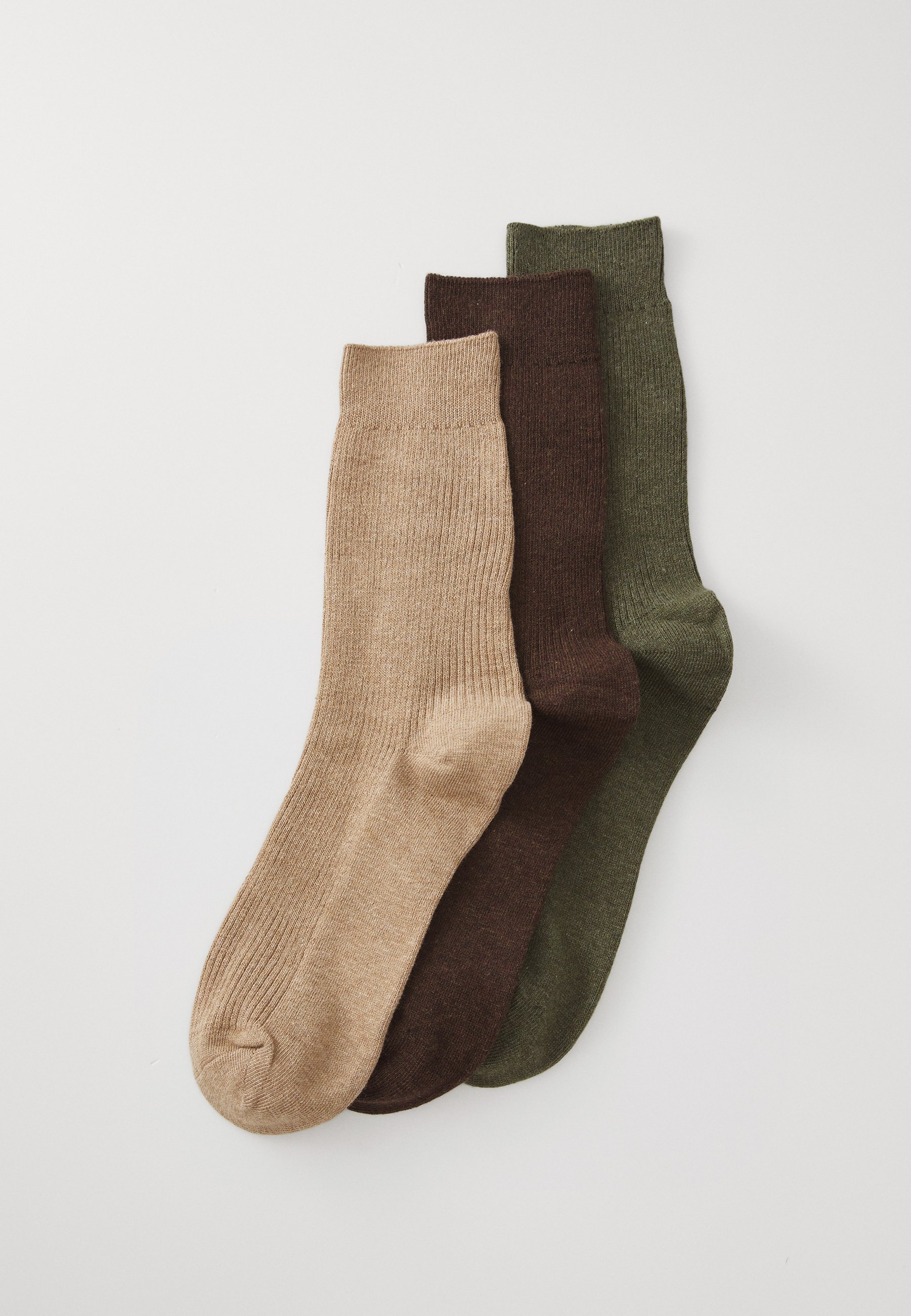 Selected Homme SLHSTORM PACK Chaussettes dark green melange