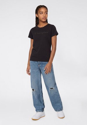 Champion, CHAMPION SS TEE CHAMPION CORE HERITAGE - T-shirt imprimé - black