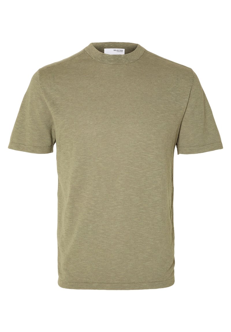Selected Homme T-shirt basic groen