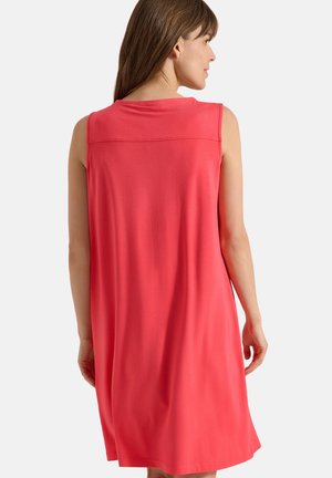 Cecil, KNIELANGES JERSEYKLEID MIT V-NECK - Robe en jersey - coral