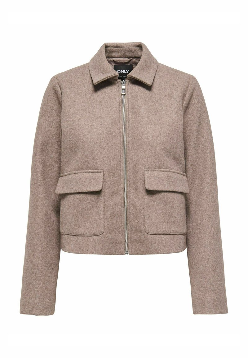 ONLY ONLVELA Leichte Jacke taupe gray/braun