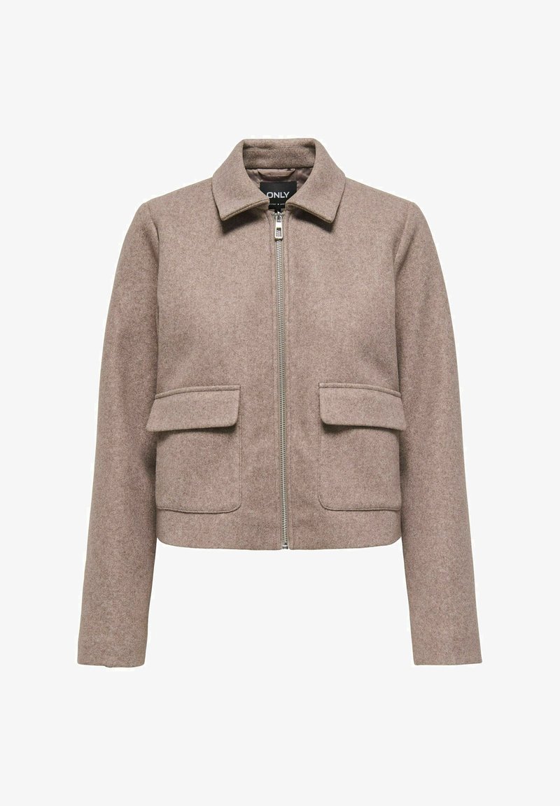 ONLY ONLVELA Leichte Jacke taupe gray/braun