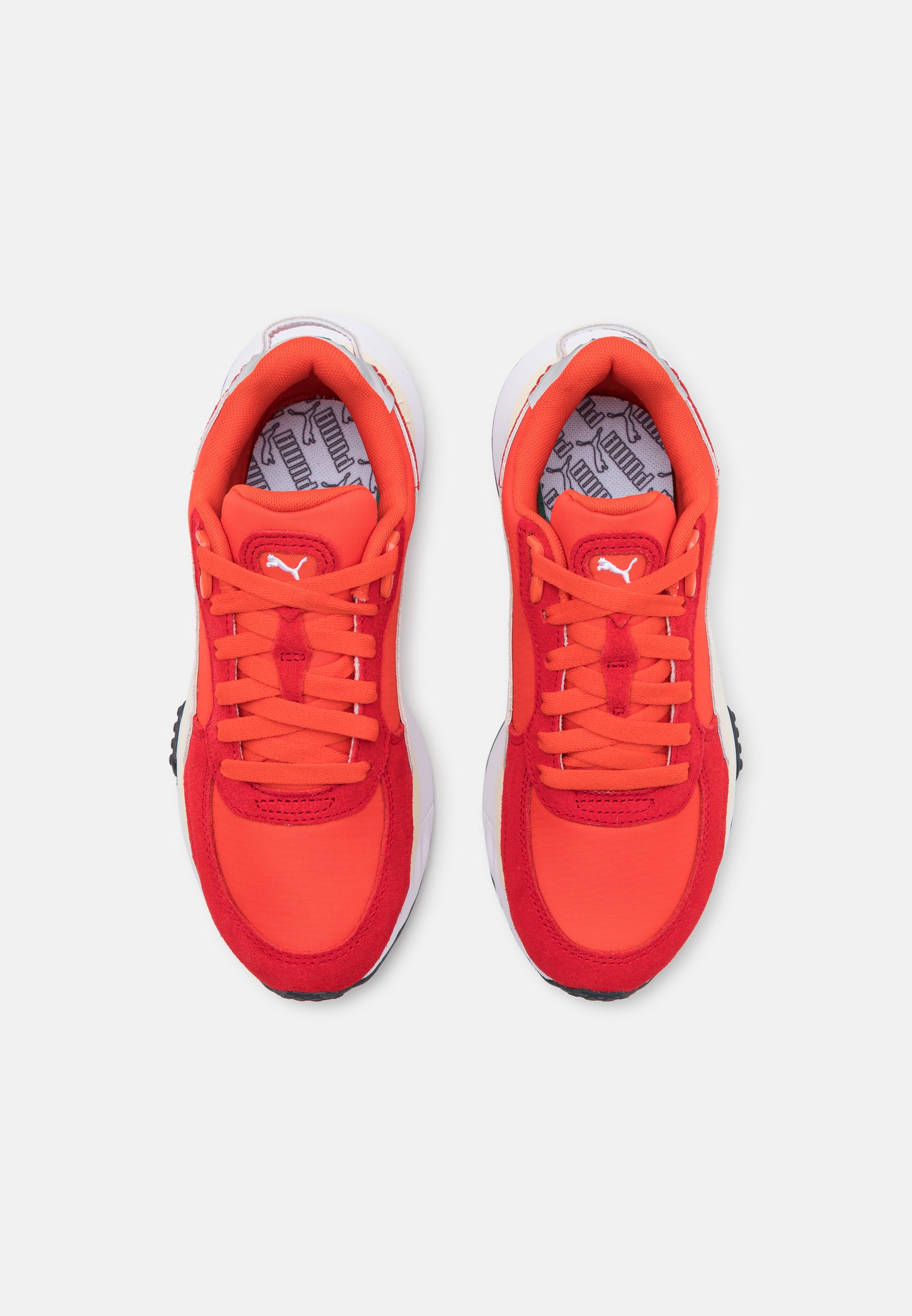 Puma WILD RIDER PICKUP UNISEX - Baskets basses - urban red/red/rouge -  ZALANDO.FR