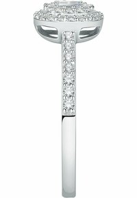 CHRIST Ring - weißgoldfarben