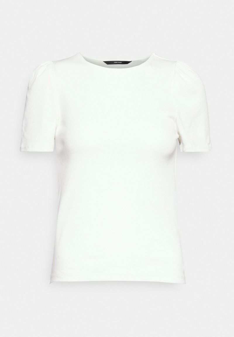Damen T-Shirts | Vero Moda Petite VMNATASHA PUFF T-Shirt basic snow white/weiß - ZO90919 Damen T-Shirts | Vero Moda Petite VMNATASHA PUFF T-Shirt basic snow white/weiß - ZO90919