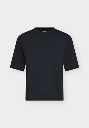 Marc O'Polo, SHORT SLEEVE WITH ROUND NECK - Jednoduché tričko - black