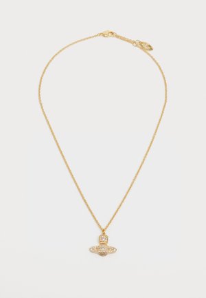 Vivienne Westwood CARMELA RELIEF PENDANT - Necklace - gold-coloured/white