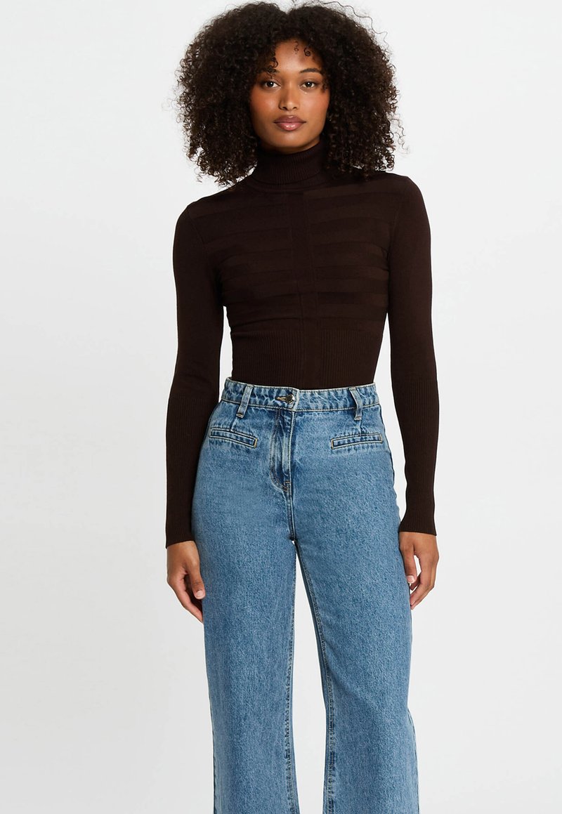 Morgan Jersey de punto - marron foncé