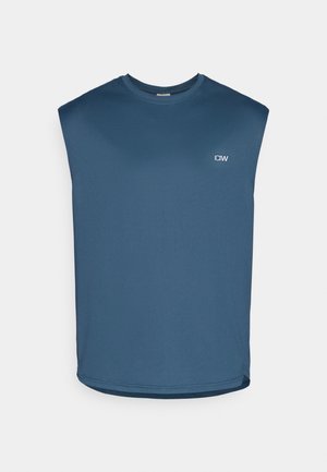 ICANIWILL STRIDE SLEEVELESS - Základné tričko - dark dusty teal