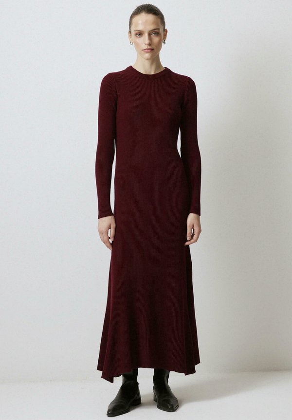 Maxikleid - burgundy