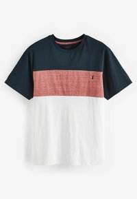 Next REGULAR FIT 3 PACK  - T-shirts print - blue white