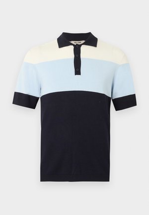 Only & Sons, ONSWYLER LIFE REG BLOCK - Poloshirt - dark navy/skyway/cloud dancer